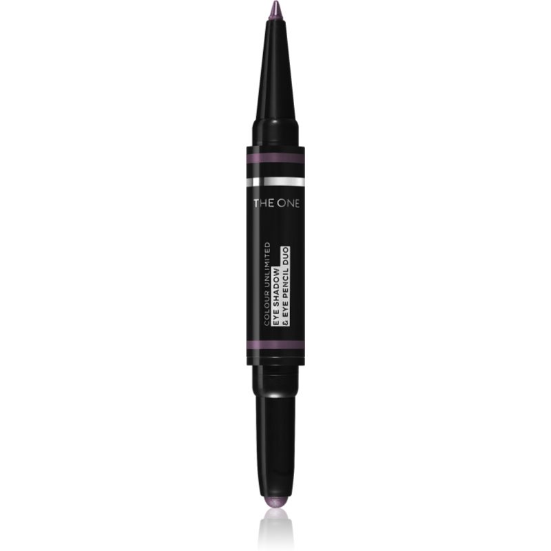 Oriflame The One Colour Unlimited сенки за очи и молив за очи 2 в 1 цвят Frosted Purple 1