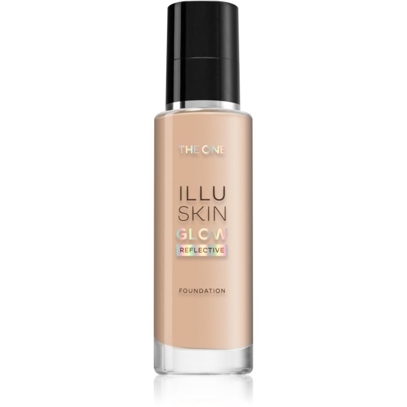Oriflame The One IlluSkin озаряващ фон дьо тен цвят Beige Natural 30 мл.