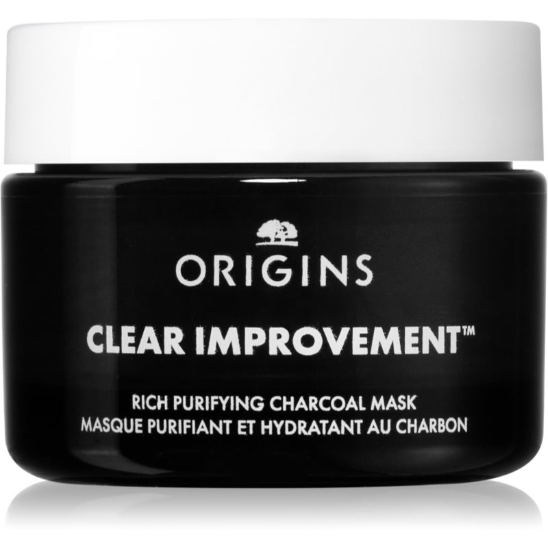 Origins Clear Improvement® Rich Purifying Charcoal Mask почистваща маска с активни въглища 30 мл.
