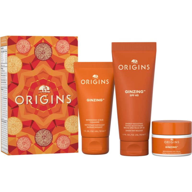 Origins Holiday GinZing Protect & Glow подаръчен комплект за жени на ниска цена
