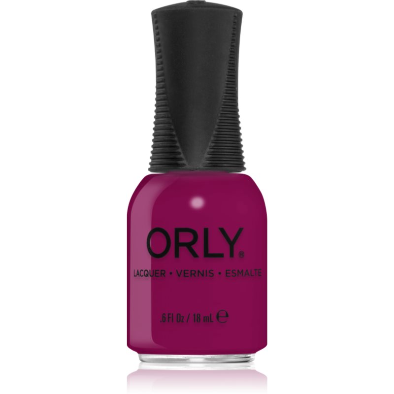 Orly Lacquer подхранващ лак за нокти цвят Black Cherry 18 мл.