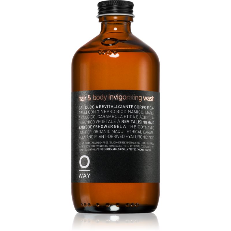 Oway Hair & Body ревитализиращ душ гел за тяло и коса 240 мл.