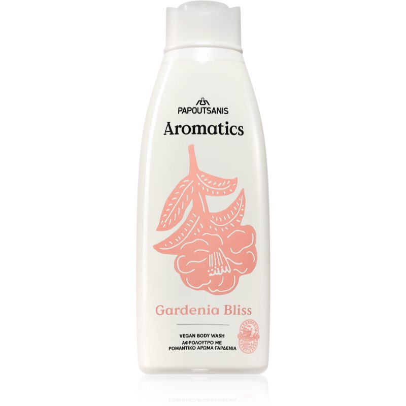 PAPOUTSANIS Aromatics Gardenia Bliss нежен душ гел 650 мл.