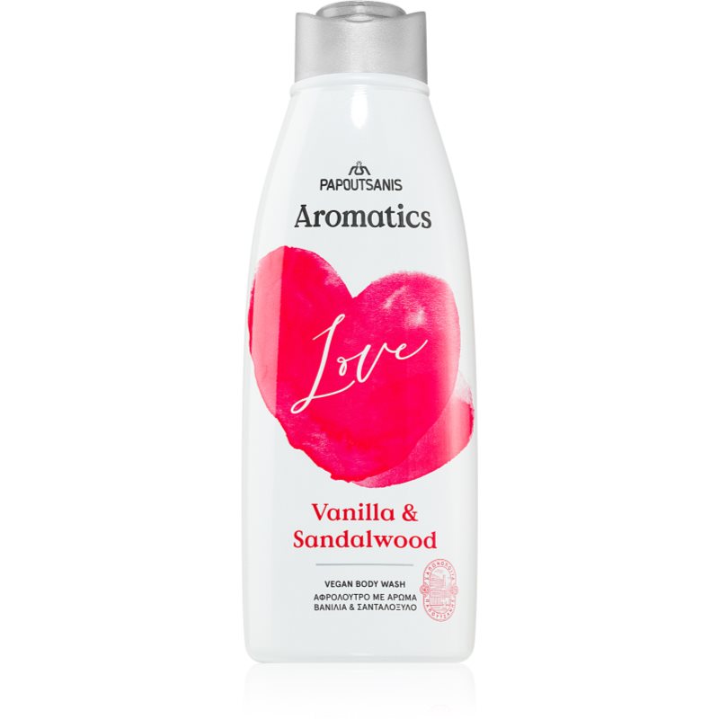 PAPOUTSANIS Aromatics Love освежаващ душ гел 600 мл.