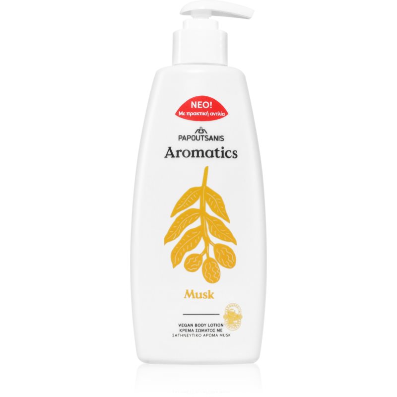 PAPOUTSANIS Aromatics Musk тоалетно мляко за тяло 300 мл.