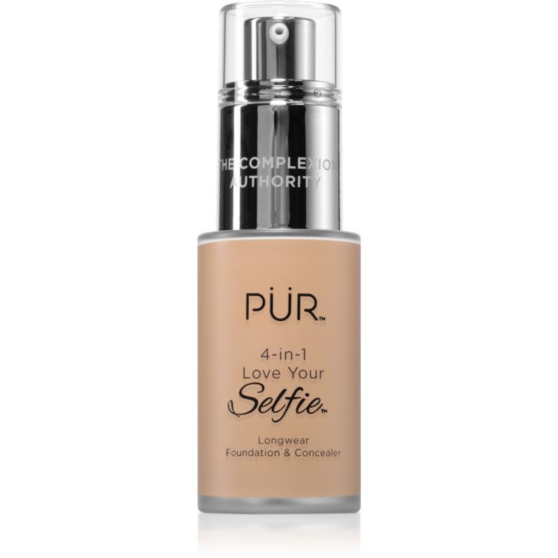 PÜR Cosmetics 4-in-1 Love Your Selfie грим и коректор 2 в 1 цвят MG5 30 мл.