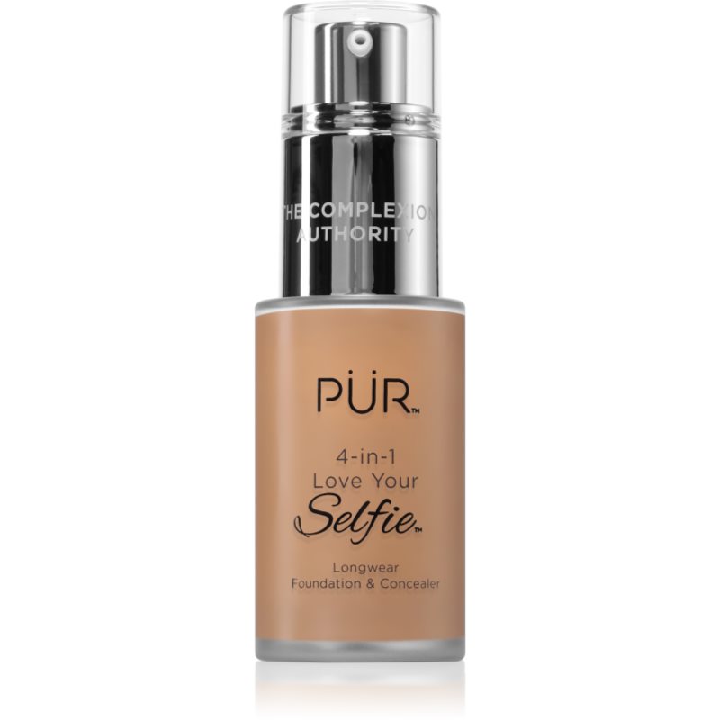 PÜR Cosmetics 4-in-1 Love Your Selfie грим и коректор 2 в 1 цвят MG7 30 мл.