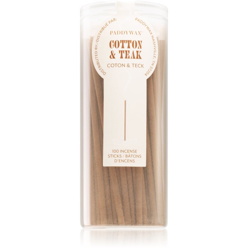 Paddywax Haze Cotton & Teak ароматни пръчици 100 бр.