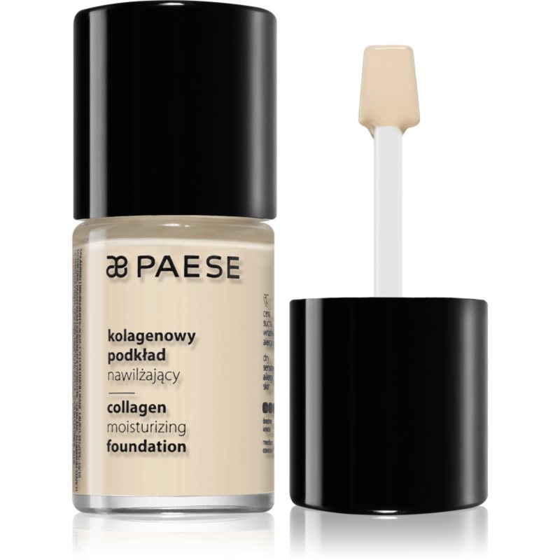 Paese Collagen хидратиращ фон дьо тен с колаген цвят 300 C Porcelain 30 мл.