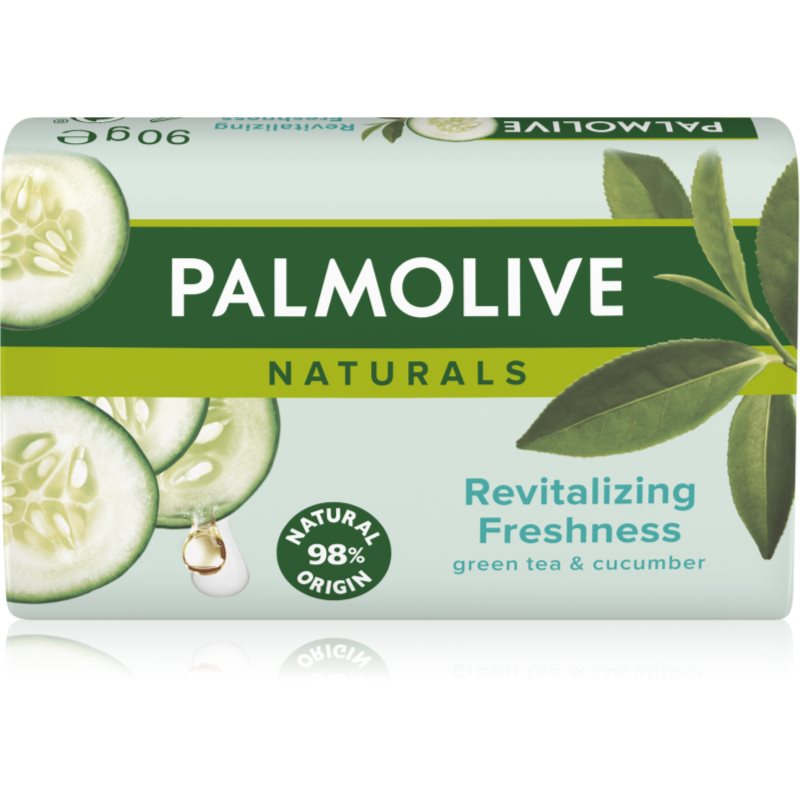 Palmolive Naturals Green Tea and Cucumber твърд сапун със зелен чай 90 гр.