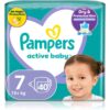 Pampers Active Baby Size 7 еднократни пелени 15+ kg 40 бр.