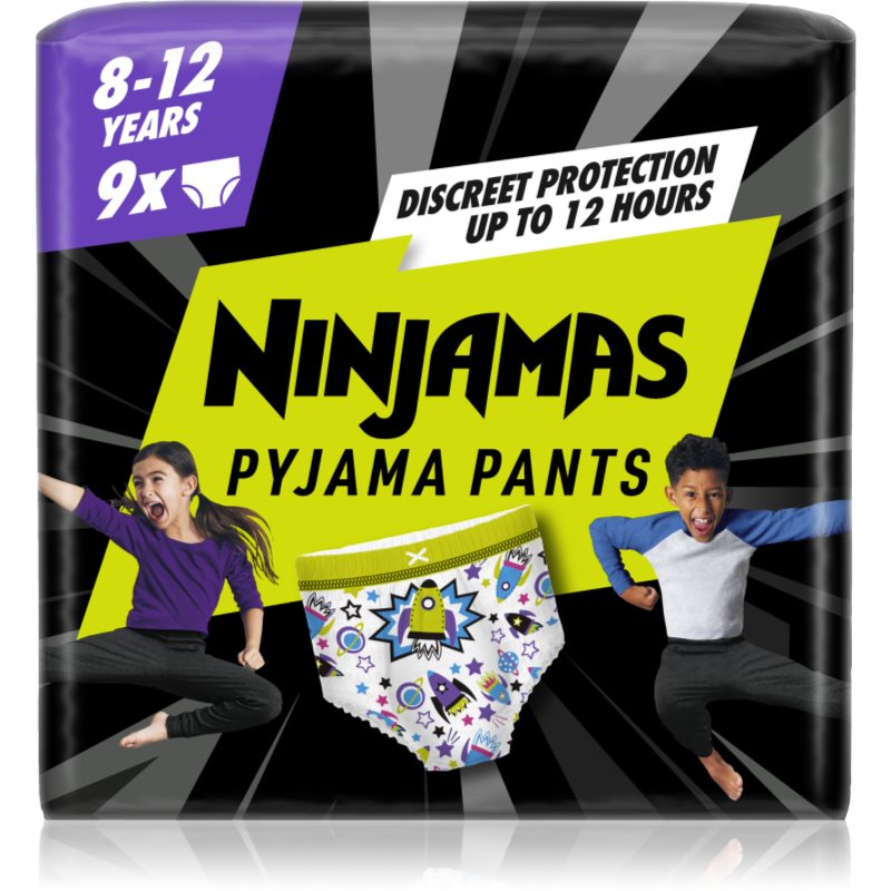 Pampers Ninjamas Pyjama Pants нощни пелени гащички 27-43 kg Spaceships 9 бр.