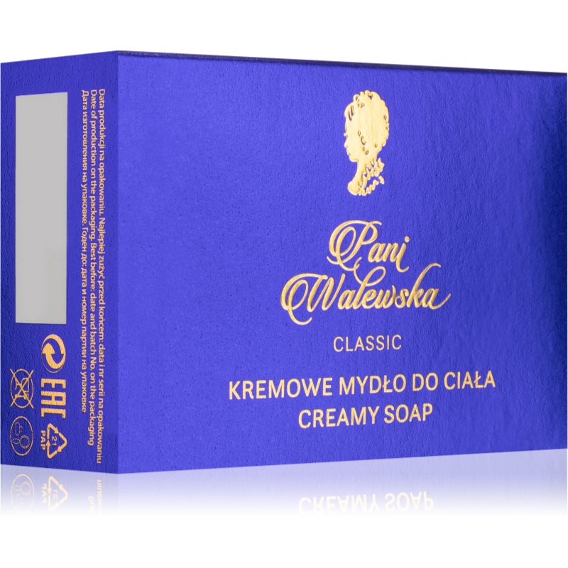 Pani Walewska Classic почистващ твърд сапун за жени 100 гр.
