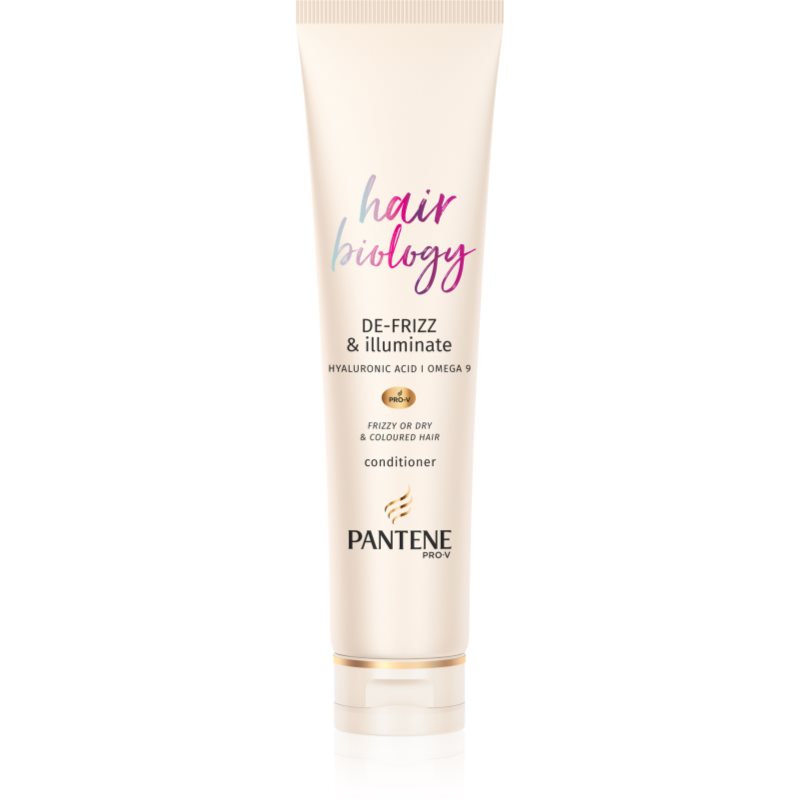 Pantene Hair Biology De-Frizz & Illuminate балсам за суха и боядисана коса 160 мл. на ниска цена