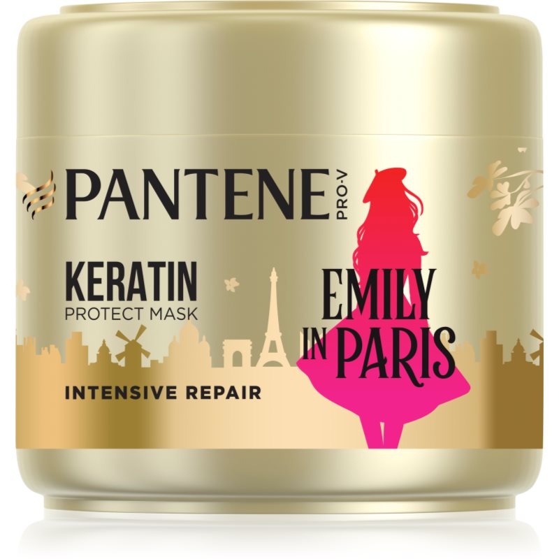 Pantene Pro-V Emily in Paris възстановяваща маска за увредена коса с кератин 300 мл.