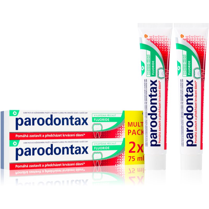 Parodontax Fluoride паста за зъби срещу кървене на венците 2x75 мл.