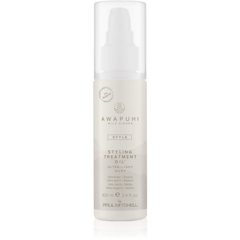 Paul Mitchell Awapuhi Wild Ginger Styling Treatment Oil регенериращо олио за суха и увредена коса 100 мл.