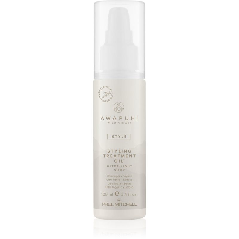 Paul Mitchell Awapuhi Wild Ginger Styling Treatment Oil регенериращо олио за суха и увредена коса 150 мл.