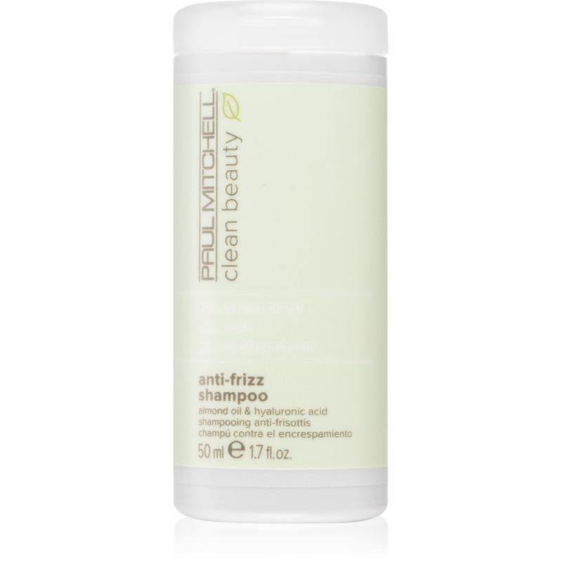 Paul Mitchell Clean Beauty Anti-Frizz изглаждащ шампоан за непокорна коса 50 мл.