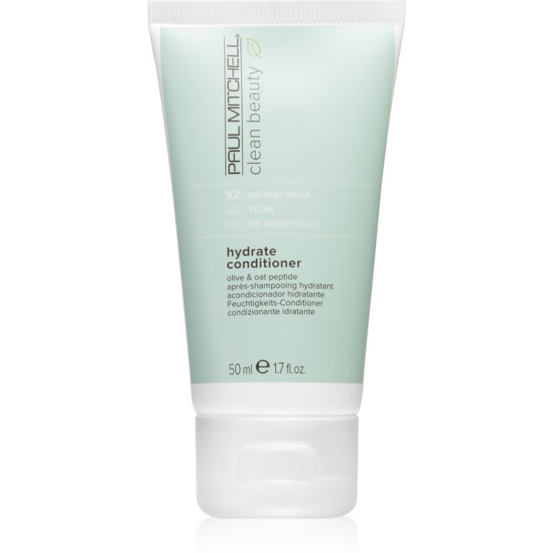 Paul Mitchell Clean Beauty Hydrate подхранващ балсам за суха коса 50 мл.