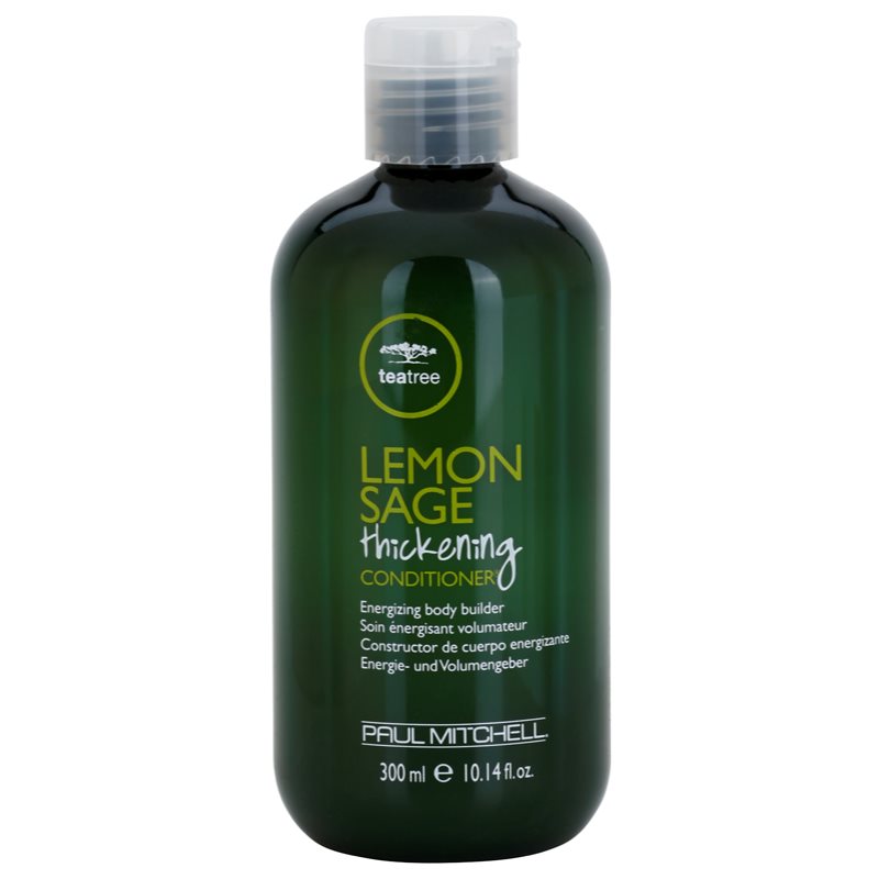 Paul Mitchell Tea Tree Lemon Sage енергизиращ балсам за възобновяване гъстотата на косата 300 мл.