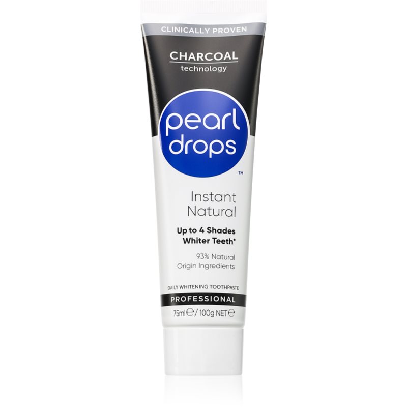 Pearl Drops Instant Natural Black избелваща паста за зъби 75 мл.