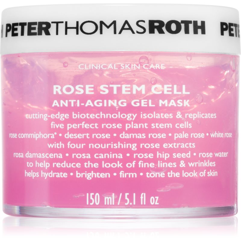 Peter Thomas Roth Rose Stem Cell Anti-Aging Gel Mask хидратираща маска с гел текстура 150 мл.