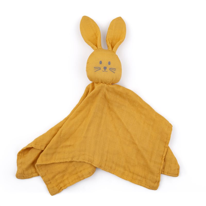 Petite&Mars Hugo Bamboo Comforter играчка за заспиване Intense Ochre 1 бр.