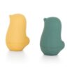 Petite&Mars Love Birds играчка за вода 6 m+ Ochre Green 2 бр.