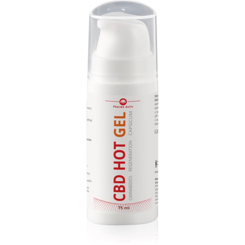 Pharma Activ CBD HOT GEL Capsicum гел за мускули и стави 75 мл.