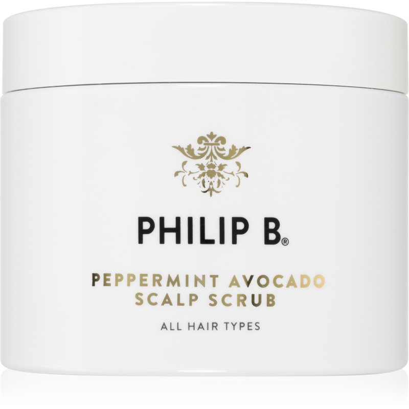 Philip B. Peppermint Avocado шампоан-скраб 236 мл.