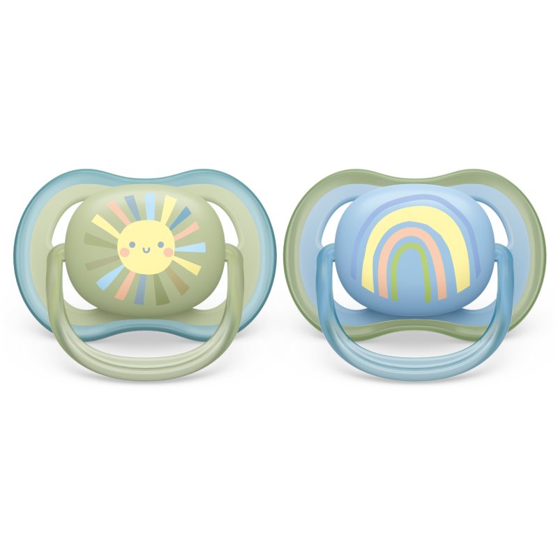 Philips Avent Ultra Air 0-6 m биберон Rainbow Boy 2 бр. на ниска цена