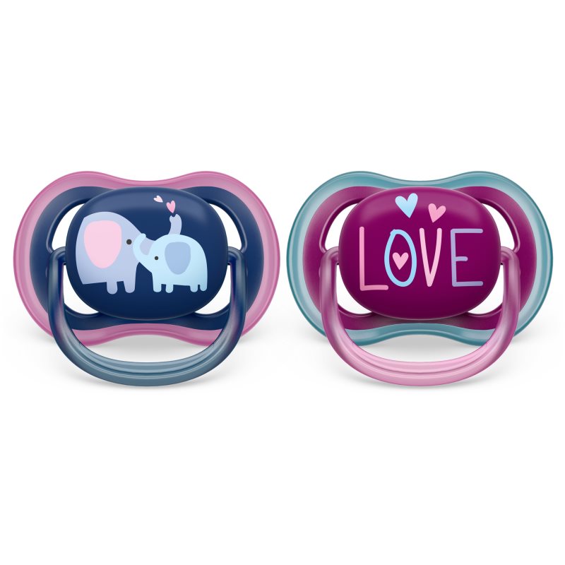 Philips Avent Ultra Air 18m+ биберон Elephant 2 бр.