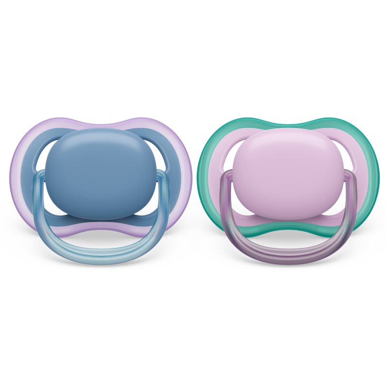 Philips Avent Ultra Air 6-18 m биберон Girl 2 бр. на ниска цена