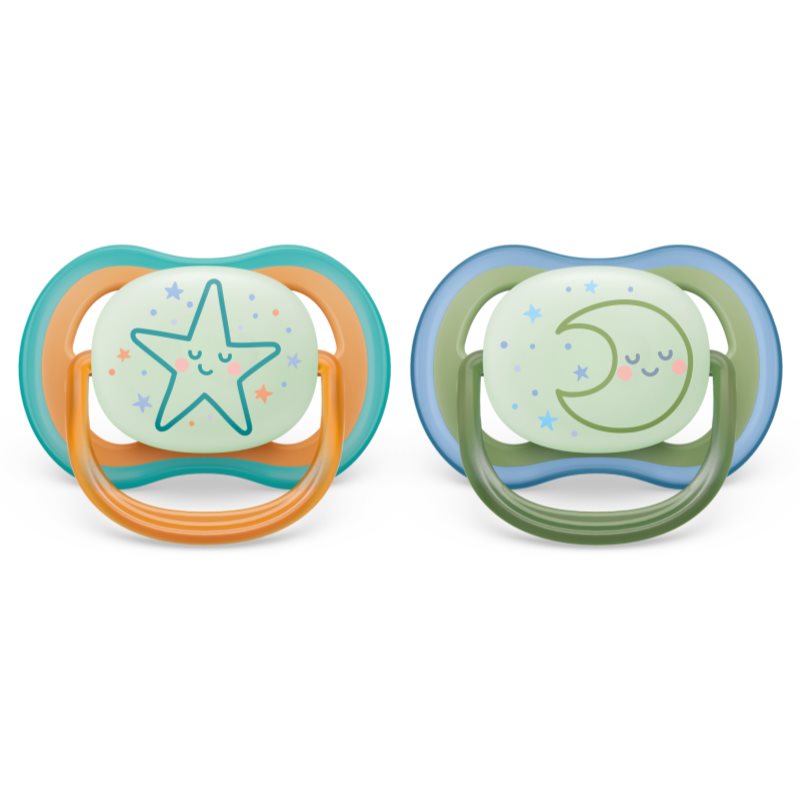 Philips Avent Ultra Air Night 18m+ биберон Neutral 2 бр. на ниска цена