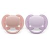 Philips Avent Ultrasoft Premium 0-6m биберон Neutral Girl 2 бр.