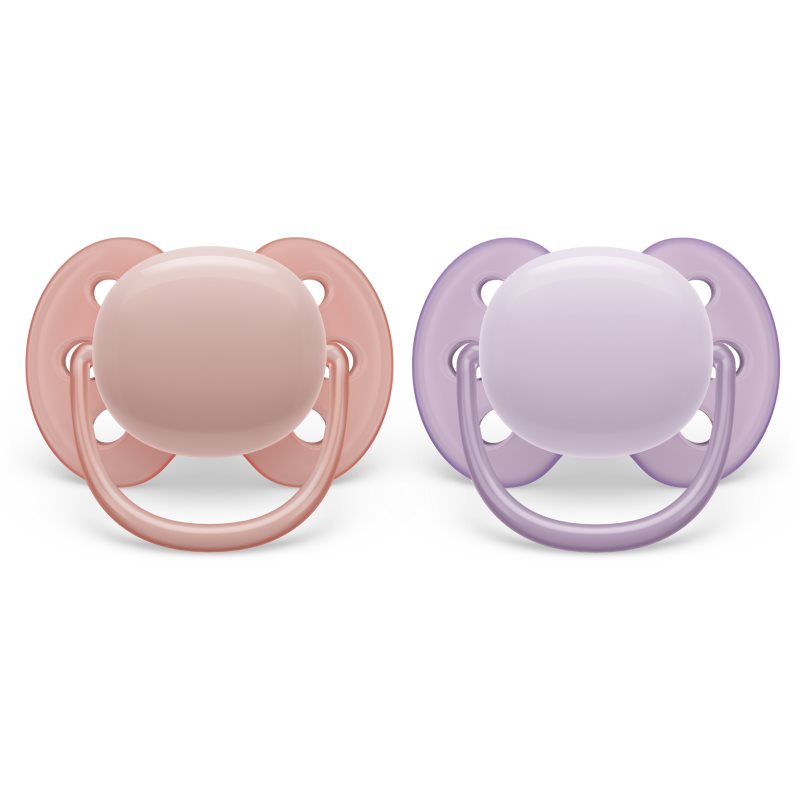 Philips Avent Ultrasoft Premium 0-6m биберон Neutral Girl 2 бр.