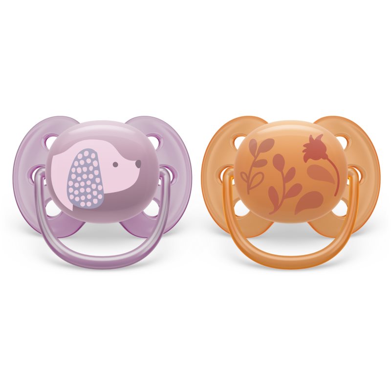 Philips Avent Ultrasoft Premium 6-18m биберон Animal Girl 2 бр. на ниска цена