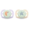 Philips Avent Ultrastart Night 0-2 m биберон Girl 2 бр.