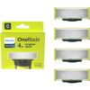 Philips OneBlade QP240/50 Резервни остриета 4 бр.