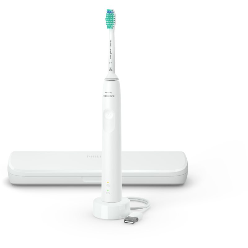 Philips Sonicare 3100 HX3673/13 звукова електрическа четка за зъби White 1 бр. на ниска цена