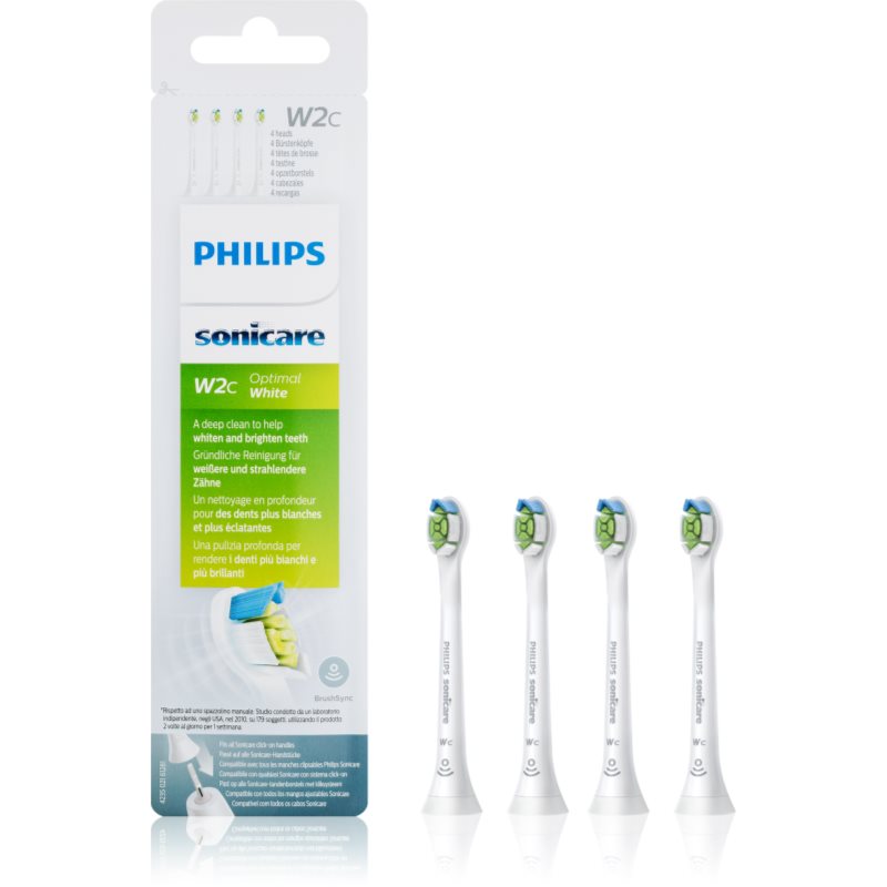 Philips Sonicare Optimal White Compact HX6074/27 резервни глави за четка за зъби мини 4 бр. на ниска цена