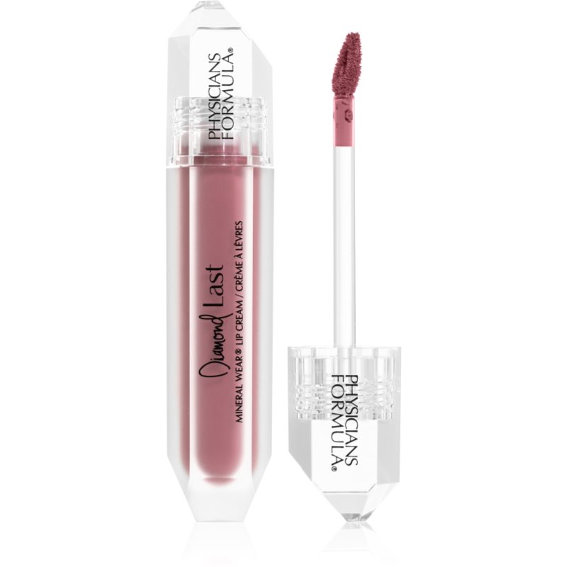 Physicians Formula Mineral Wear® Diamond кремообразен гланц за устни цвят Majestic Mauve 4