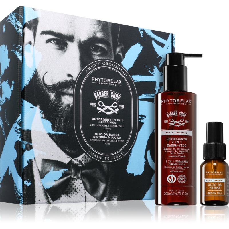 Phytorelax Laboratories Men's Grooming Barber Shop подаръчен комплект за мъже
