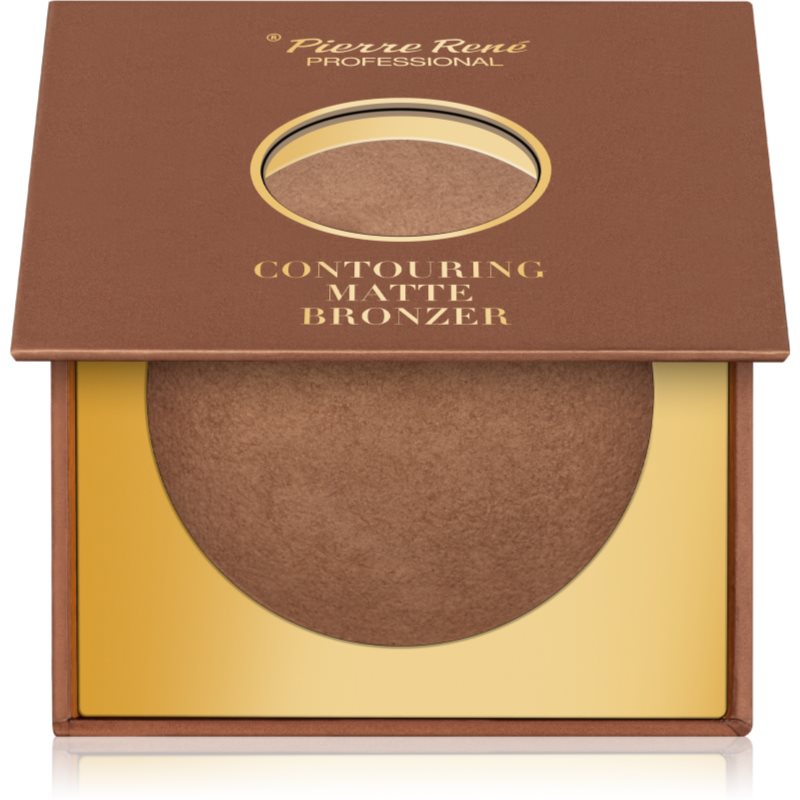 Pierre René Contouring Matte Bronzer бронзираща палитра за очи 10 гр.