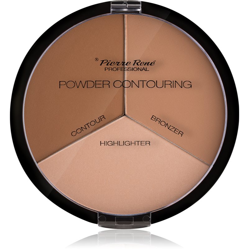 Pierre René Powder Contouring контурираща палитра за лице 23 гр.