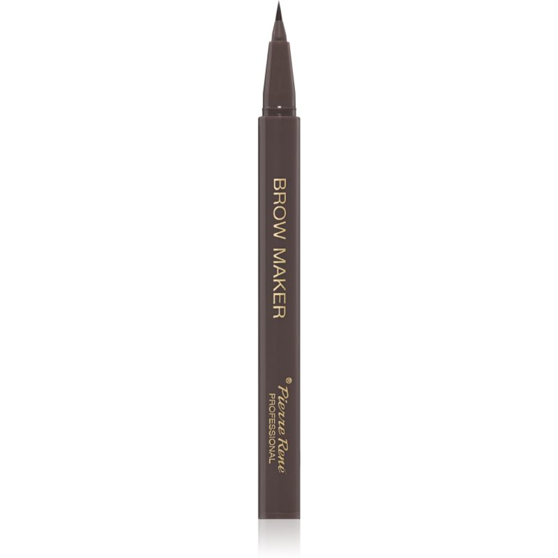 Pierre René Professional Brow Maker прецизен молив за вежди цвят Dark Brown 0