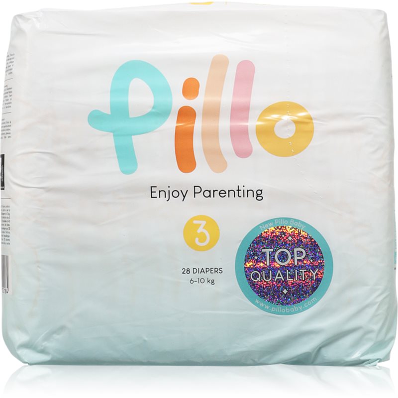 Pillo Premium Midi Size 3 еднократни пелени 6-10 kg 28 бр.