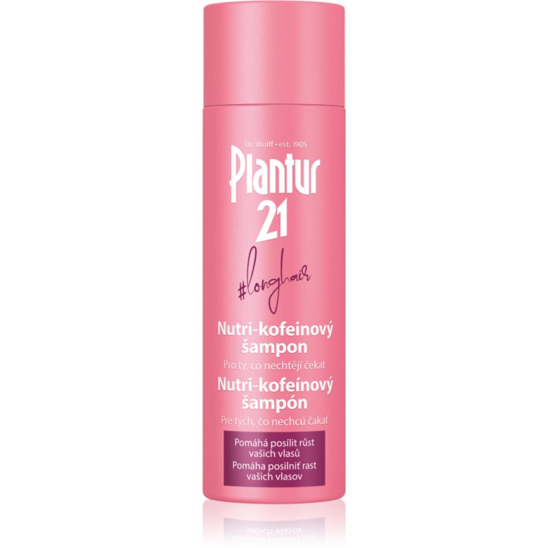 Plantur 21 #longhair нутри-кофеинов шампоан за растеж на косата и укрепване от корените 200 мл.