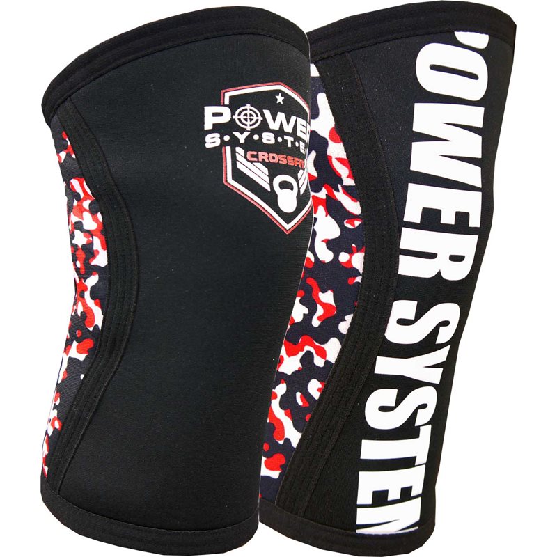 Power System Knee Sleeves бандаж за коляно размер Red